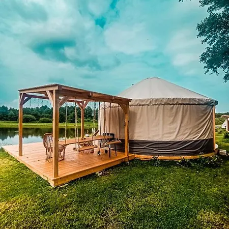 Jurty Glamping Luksusowy namiot *