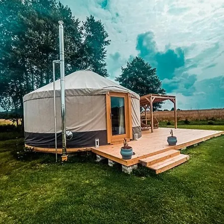 Jurty Glamping Luksusowy namiot *