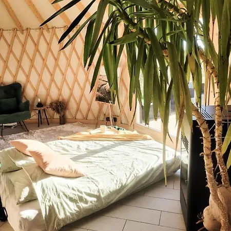 אוהל מפואר Jurty Glamping *