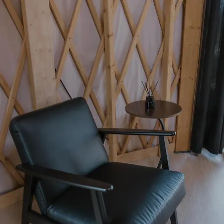 Luxussátor Jurty Glamping
